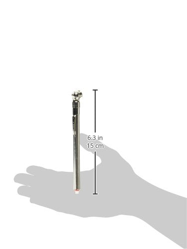 Milton S-921 Pencil Tire Pressure Gauge, Passenger Car, with Built-in Deflator Valve, Durable Plated Brass, Pressure Measured in PSI & kPa (Pack of 2)