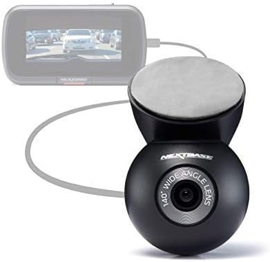 Nextbase Rear Window Camera | Compatible with 322GW, 422GW, 522GW, 622GW Dash Cams | Full Rear View Coverage, 140° Wide Angle, Magnetic Mount, 6.5m Cable, Series 2 Add-On Module