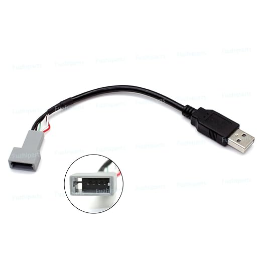 Car USB Adapter Plug Connector Cable Convertor for Hyundai Elantra Sonata IX45 KIA Sorento K3 Sportage Cerato w/Original USB Function