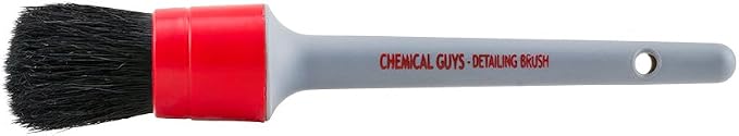 Chemical Guys All in the Details Exterior Detailing Brushes - 3-Piece Soft Scratch-Free Brushes for Wheels, Bumpers, Grilles, Badging & Tight Exterior Gaps on Cars, Trucks, SUVs & More
