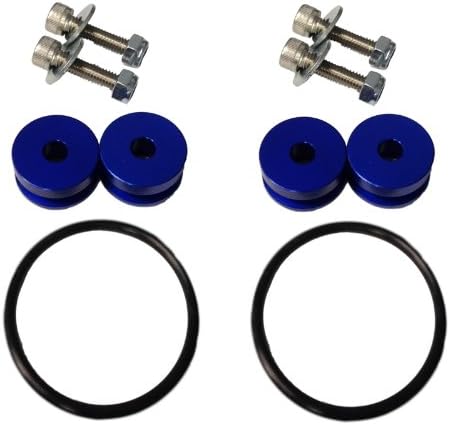 Torque Solution Billet Bumper Quick Release Kit (Blue): Universal
