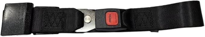 WOTS Wheelchair Securement System for Standard L-Track | Full Kit: Fixed Shoulder Belt, Lap Belt & 4 Auto-Retracting Tie-Downs | Easy Installation, Auto-Tightening, Lightweight | WC18/WC19 Compliant