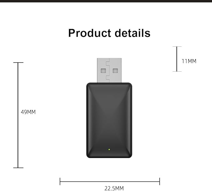 CarPlay USB Adapter for BMW 320i 328i 330i 3 GT 530i 550i 535i 5 GT 630i 640i X1 X3 X5, 2-in-1 Plug & Play Adapter Converts Wired CarPlay to Cable-Free CarPlay, Fast Auto-Connect, No Delay