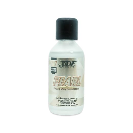 Jade Pearl - Leather & Vinyl Reactive Coating 50mL - Ceramic Infused - Leather Protection