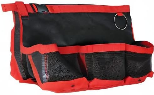 MELOTOUGH Bucket Car Wash Tool Organizer for Garden Tools Fit 3.5 to 5 Gallon Bucket (Red)