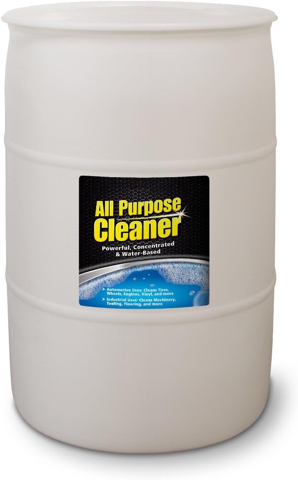 Stoner Car Care A538DR 55-Gallon Concentrated All Purpose Cleaner Powerful Water-Based Cleaner and Degreaser Industrial and Automotive Detailing for Tires, Wheels, Engines, Vinyl, Machinery, and More