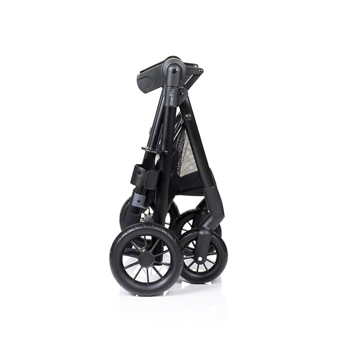 Evenflo Pivot Modular Travel System with LiteMax Preemie and Infant Car Seat (Casual Gray)