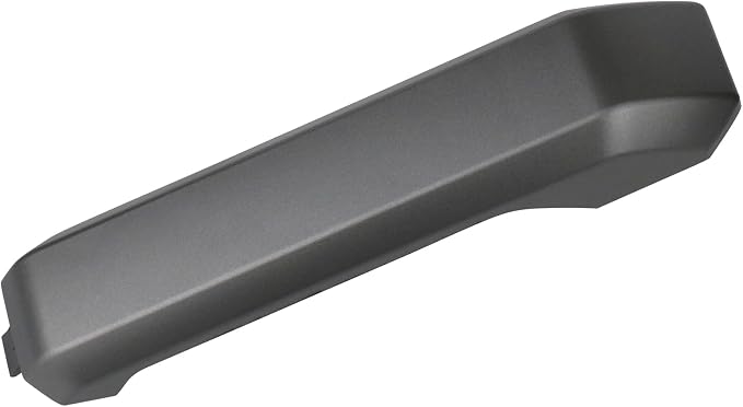 TQPONLY 1 Pcs Interior Inner Door Handle Cover Trim | Compatible with 2015-2020 Ford F150 Truck Accessories Replacement | Front Right Passenger Side Door Armrest Pull Handle (Dark Gray)