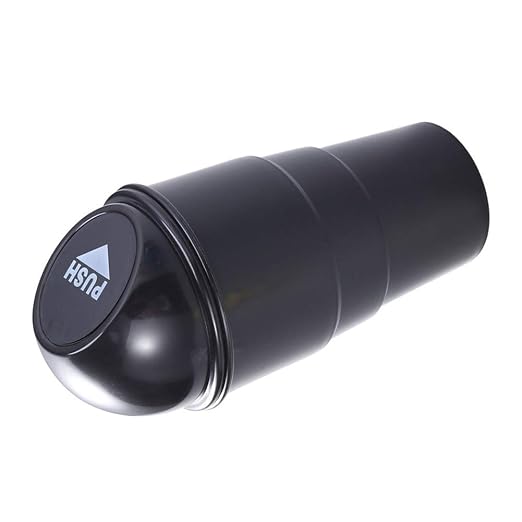 500ML Car Garbage Trash Can with Lid,Universal Mini Garbage Bin Leakproof Automotive Waste Storage Trash Container Cup Holder for Home Office Living Room Bedroom