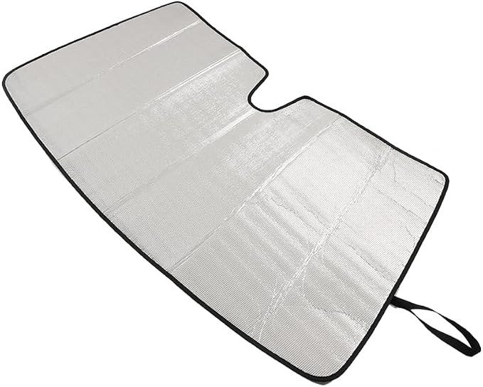 Windshield Sun Shade Compatible with Mercedes-Benz C-Class GLC W205 C180 2015-2021 Foldable Front Windshield Sunshade Protector, Block UV Rays Keep Your Car Cooler