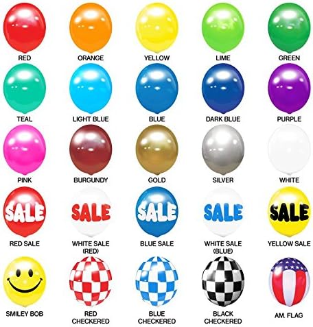 BalloonBobber - Weatherproof Reusable Seamed Balloon Adjustable Car Window Kit - Helium Free Plastic Outdoor Balloons