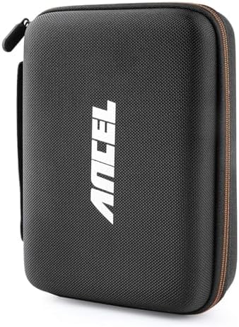 ANCEL Large Protective Case for OBD2 Scanner and Code Reader, Diagnostic Scan Tool Battery Tester, Storage Box (L) Compatible with ANCEL Products