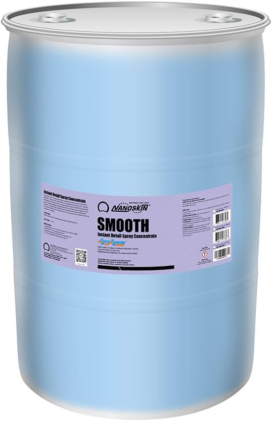 Nanoskin SMOOTH Quick Detailer Spray 30 Gallons for Car Detailing | Superior Gloss Enhancer, Wax Booster & Clay Lubricant | Waterless, Effortless Cleanup of Dust, Smudges, Fingerprints & Contaminants