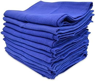 Detail King Huck Lint Free Window Towels - Dozen - Cotton Car Wash Glass Towels