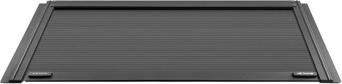 VEVOR Retractable Tonneau Cover, 5.5 ft Hard Retractable Tonneau Cover with Built-in Drainage Pipe for 2009-2024 Ford F-150 Crew Cab, Customized Design with Double-Lock & T-Slot