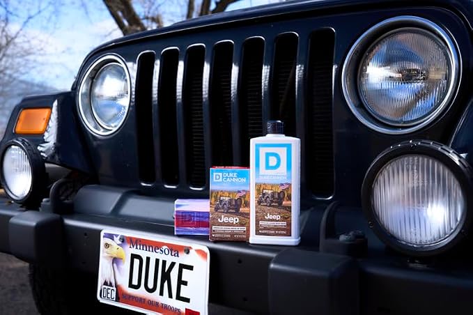 Duke Cannon Supply Co. Body Wash for Men – Jeep National Parks American Legend Scent – Thick, High-Viscosity Men's Body Wash