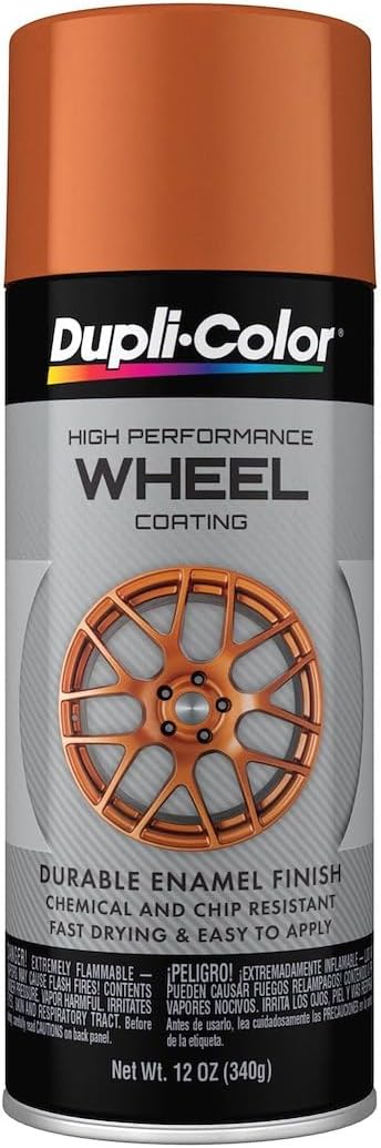 Dupli-Color HWP110 High Performance Wheel Paint - Copper - 12 oz Aerosol Can