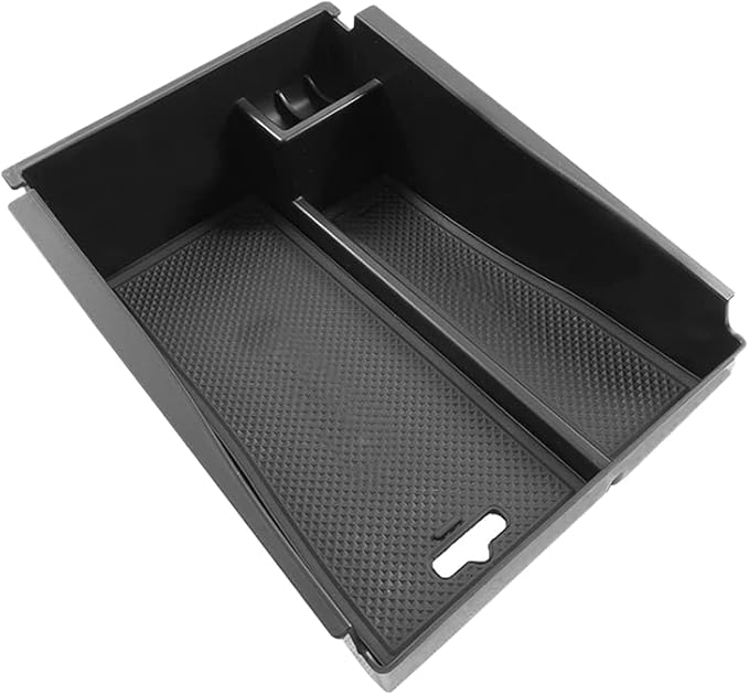 Center Console Armrest Storage Box Compatible with Hyundai Tucson 2016-2021 ABS Tray Insert Organizer Glove Pallet Phone Holder