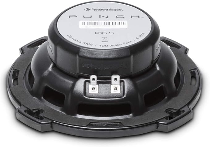 Rockford Fosgate P16-S Punch 6" Component Speaker System