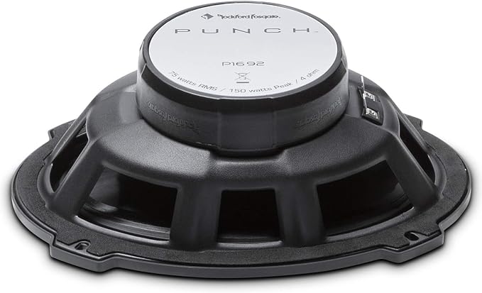 Rockford Fosgate P1692 Punch 6"x9" 2-Way Coaxial Full Range Speakers - Black (Pair)