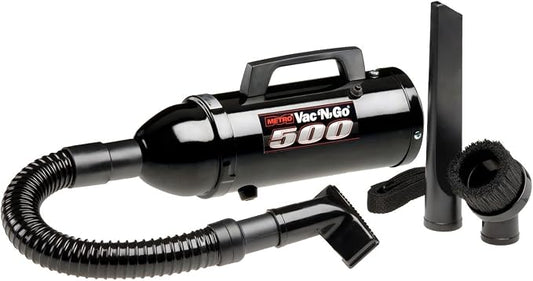 MetroVac VM6B500 VAC N GO Hi Performance Hand Vac - Powerful Home & Automotive Vacuum & Air Duster - Portable Office & Car Cleaning Supplies