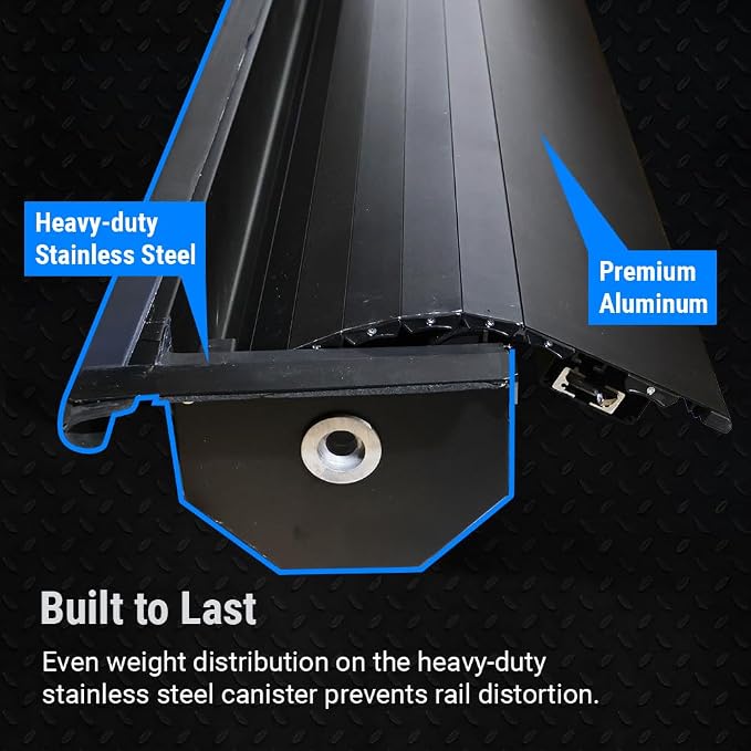 Syneticusa Automatic Retractable Silverado Bed Cover 6.8ft for 2020-2026 | Chevy Silverado tonneau Cover 2500/3500 HD | Automatic Locking Aluminum Truck Bed | Waterproof Tailgate Sealed Heavy Duty