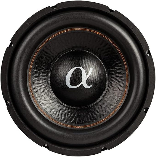 Alphasonik ASW12D AS Series 12" 1200 Watts Max / 400 Watts RMS Dual 4 Ohm Car Subwoofer Stamped Steel Basket with Stronium Magnet Non Pressed Paper Cone Audio Speaker Bass Sub Woofer