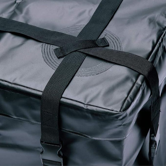 3D MAXpider Rooftop Soft Shell Cargo Carrier - 13 Cubic Feet, 45” x 35” x 14” - Waterproof Heavy Duty Car Roof Top Bag - Assembled with Secure Tie-Down Buckle Straps System - (Large Size Capacity)