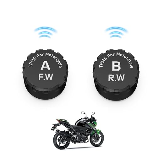 WonVon 7 Inch Motorcycle Carplay TPMS
