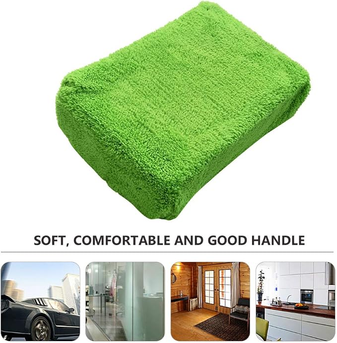2pcs Absorbent Car Wash Sponge High Density Cleaning Glove for Car Care and Easy to Handle Auto Wash Supplies Selection