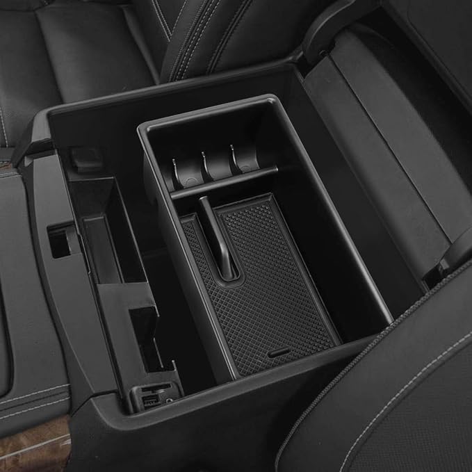 DNA Motoring Center Console Organizer Tray Compatible with 16-18 Tacoma, Armrest Storage Box, ZTL-Y-0017
