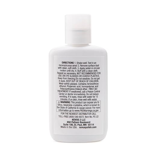NOVUS 7033 | Fine Scratch Remover #2 | 2 Ounce Bottle