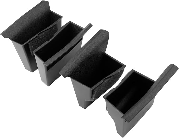 CDEFG 4Pcs for 2026 Mazda CX5 Center Console Organizer Door Handle Pocket Trash Can for 2026 Mazda CX-5 (S/Select/Preferred/Premium/Premium Plus) Accessory Door Side Storage Box