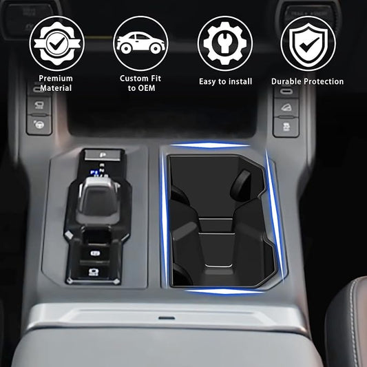 Silicone Cup Holder Inserts for Toyota RAV4 2026 Accessories, Non-Slip Silicone Center Console Protector Organizer to Prevent Spills & Scratches for RAV4 Interior Accessories