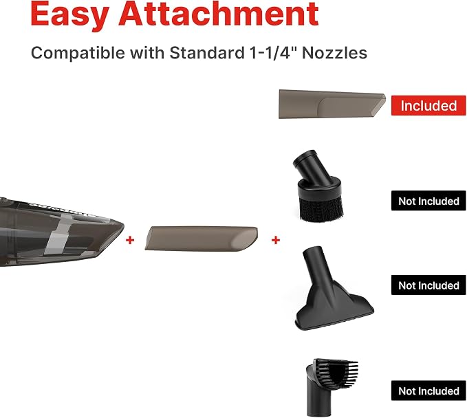 Shop-Vac Wet/Dry Handheld Vacuum Cordless, Powerful Portable Car Vacuum Rechargeable, Wall-Mounted Hand Vac with Crevice Tool, Lightweight Hand Vacuum for Home & Car, Washable Filter, Green