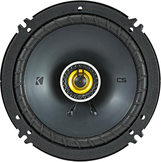 KICKER 46CSC654 CS-Series CSC65 6.5-Inch (160mm) Coaxial Speakers, 4-Ohm (Pair)