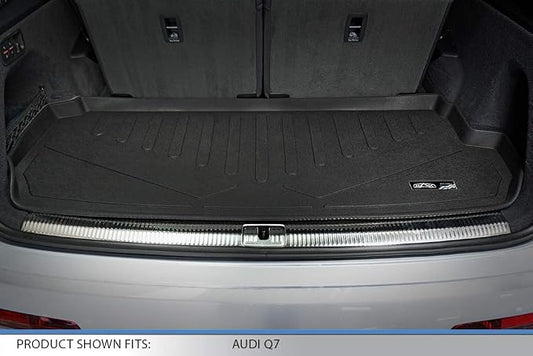 MAXLINER All Weather Custom Fit Cargo Trunk Liner Floor Mat Behind 3rd Row Compatible with 2017-2025 Audi Q7 / SQ7