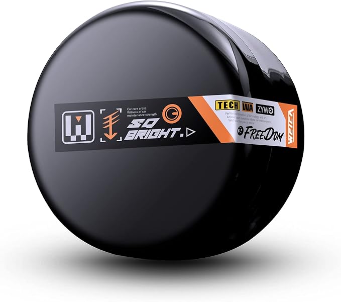 Ceramic-Boosted Carnauba Wax Paste - Triple-Layer Shield, Dust Repellent & Deep Gloss (200g w/Applicator)