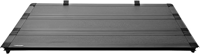 VEVOR Hard Tri-Fold Truck Bed Tonneau Cover, Compatible with 2022-2025 Ford Maverick 4.6 ft (54.4 in) Bed, Heavy-Duty Waterproof Low-Profile Hard Folding Truck Cover with Aluminum Alloy Support Bar