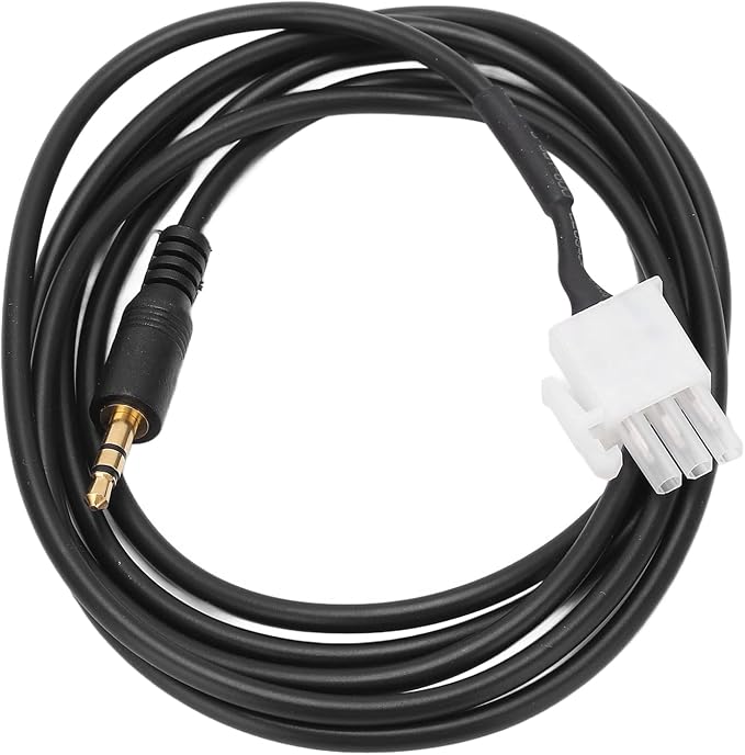 Yctze Car Bluetooth Module Motor Aux Cable 3pin to 3.5mm Jack Motorcycle Accessory Replacement for Goldwing GL1800