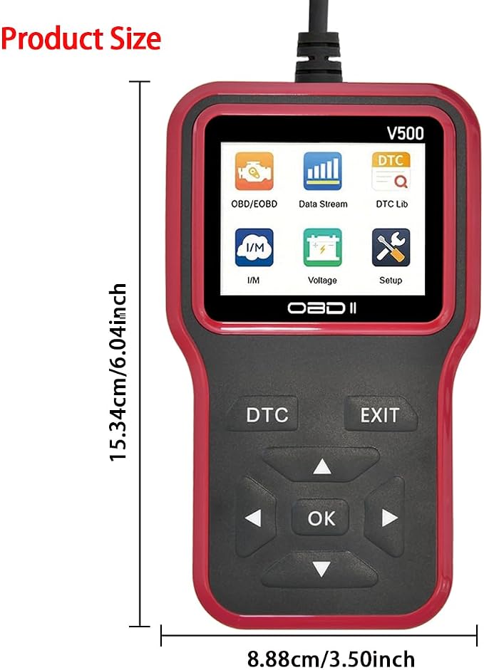 OBD2 Scanner Diagnostic Tool - Check Engine Light Code Scanner Tool with Reset, DTC, Data Stream, I/M Readiness, Car & Truck Scan Tool for All Vehicles Since 1996, escaner automotriz