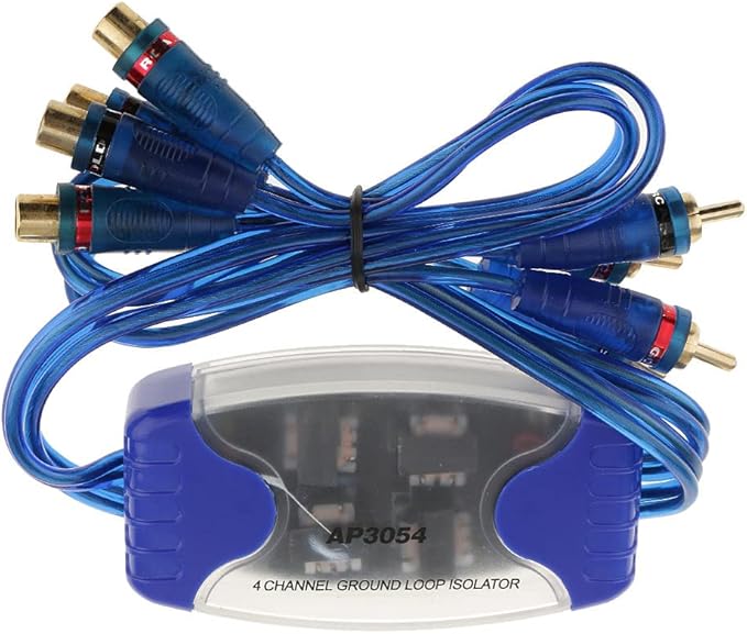Four Channel Ground Loop Isolator Car Audio 4 RCA AP3054