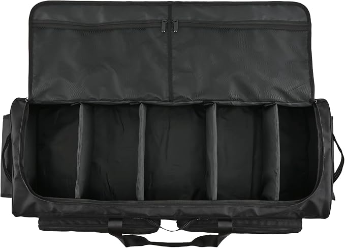 Under Seat Storage Bag Compatible with SuperCrew Cab,Truck Underseat Organizers and Storage with 4 Removable Divider and Anti-slip Bottom,Underseat Tool Box Fits for Crew Cab(Full Size Trucks)