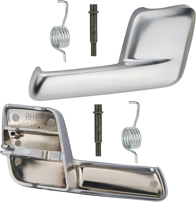TQPONLY Interior Door Handle Right Passenger Side,Compatible with 2003-2006 Ford Expedition Front or Rear,Inner Handle Inside Door Lever