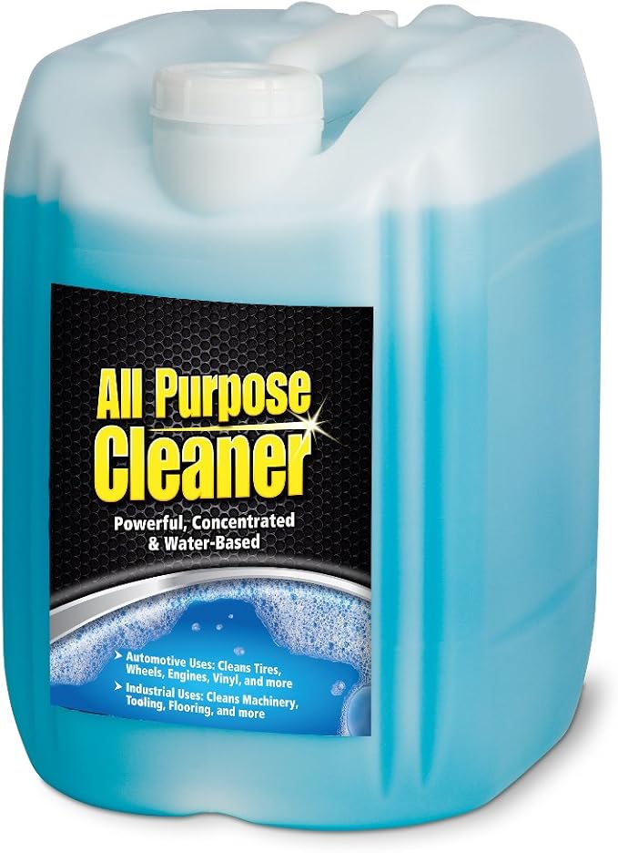 Stoner Car Care A538PL 5-Gallon Concentrated All Purpose Cleaner Powerful Water-Based Cleaner and Degreaser Industrial and Automotive Detailing for Tires, Wheels, Engines, Vinyl, Machinery, and More