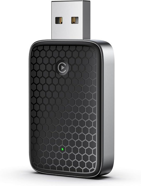 REYTID Wireless CarPlay Adapter for iPhone,Apple car Play Adapter Dongle,Convert Wired to Wireless,Plug & Play,Mini USB Design, No Delay & Stable Control for Apple iOS 10+