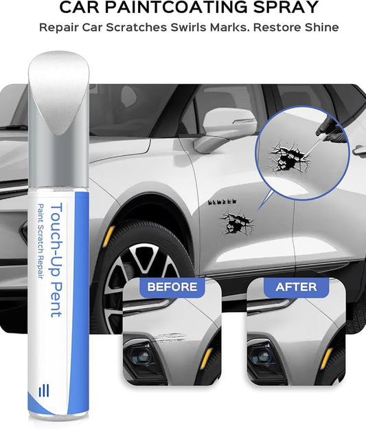 GAZ/WA8624/50U/50 Summit/Olympic/Interstellar White Touch Up Paint Compatible with Chevrolet Exact Match Chips and Nicks Touch Up