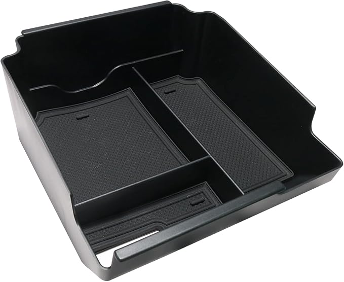 CDEFG Center Console Organizer Tray for 2022 2023 2024 Acura MDX Armrest Tray Storage Box Secondary Insert Coin Container 2022-2024 Acura MDX Interior Accessories (Black Trim)
