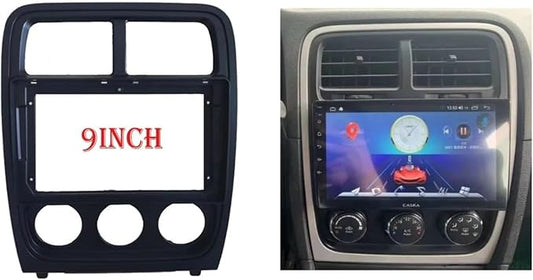 Fit Car Frame Adapter Box Decoder Android Radio Audio Fitting Panel Kit Fit For Dodge Caliber Auto Parts