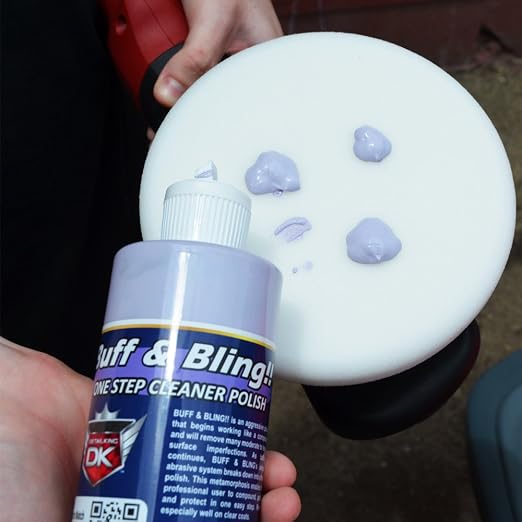 Detail King Buff & Bling!! - One Step Compound & Polish in 1 - Buff Out Scratches & Polish Your Paint to A Dazzling Gloss!(Gallon)